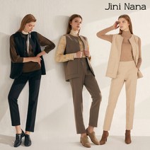 지니나나 이중직 기모 베스트+기모팬츠 셋업(총2종)