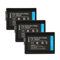 저무리 호환제품 NP FW50 NP-FW50 NPFW50 소니 a6500 a6300 a6000 a5000 a3000 NEX-3 알파 a7R a7 a7rii 7R 7S a7S 카메, 04 3 Battery