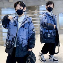 남아패딩 겨울 코튼 도톰 경량 스트리트 다운점퍼