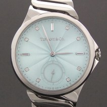 [뉴욕명품] Tiffany(티파니) 시계 메트로 3-핸드 34MM 0.31캐럿 다이아몬드 오토매틱 스틸
