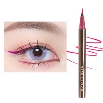 아이 펜슬 라이너 눈썹 리퀴드 아이 라이너 펜 방수 오래 지속되는 컬러 블랙/브라운/블루/퍼플 펜슬, 한개옵션1, 01 plum purple