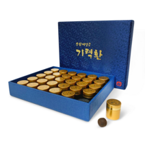 산삼배양근 기력환 3.75 g 30환 어르신 기력증진 부모님 선물 남성 활력, 1박스, 3.75g/30환/107.5g
