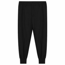 닐바렛 명품NEIL BARRETT 22FW PBPA22S COOO Ol 슬림 로우 라이즈 리브 커프 트라우저