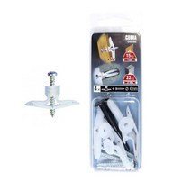 코브라 나일론 토글 석고 앙카 소 4개입 보드 나비, 4개