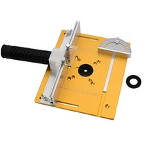 루터 멀티 플레이트 리프트 라우터 목공 벤치 용 새 테이블 인서트 연귀 게이지 가이드, a