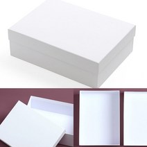 선물상자 (화이트) 고급포장박스 소량박스제작 반지케이스