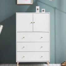 아기옷서랍장 옷틈새서랍장 162 반문 4단 800 3lrs, 메이플화이트