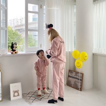 라임앤블루 아기옷 유아동복 주니어의류 디즈니 엄마와커플룩 미키 벨로아상하복 (mom)