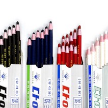 보성 다이아몬드 색연필 채점용/유리용 [적색/12자루]