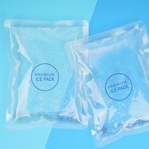 [국산] 더쿨 젤 아이스팩 완제품 좋아요 12cm x 17cm, 2개, 2개