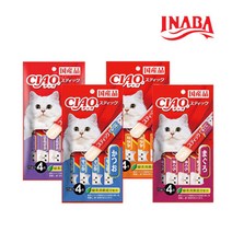 브랜드없음 이나바 챠오스틱 4종 20P 골라담기