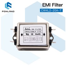 각인기 레이저 마킹기 FONLAND 전원 EMI 필터 CW4L210AT / 단상 AC 115V 50/60HZ Co2 레이저 조각 기계, 01 CW4L210AT