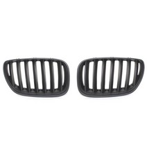 팰리세이드그릴 그랜져ig그릴 본넷덕트 벤츠세로그릴 자동차 hud 그릴망 전면 광택 블랙 키드니 스포츠 그릴 bmw e53 x5 2004 2005 2006 자동차 스타일링 30, 매트 블랙, 1개