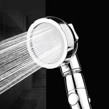 타이닛 수압상승고수압절수샤워기360도회전샤워기헤드(SH-02), 1개