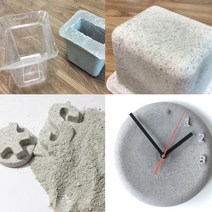 시멘트 가구 소품 재료 실리88-4kg+액상1kg-시멘트 공예 몰드용 시멘트강도의 3배