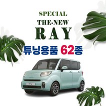 [차랑] 더뉴레이 차량용품 꾸미기 실내 악세사리 튜닝 스티커, 레이 06 주유구 혼유방지 스티커 LPG 화이트