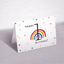 마음닷컴 돌초대장 돌카드 생일 초대장봉투 스티커 포함 인쇄무료 m3401, 250매