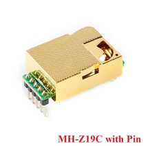 가스 감지기 검지기 MH-Z19 MH-Z19C MH-Z19E MH-Z19B IR 적외선 CO2 센서 이산화탄소 가스 센서 모듈 CO2, 07 Z19C with Pin