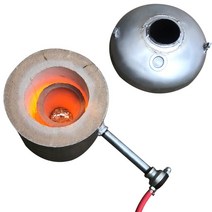 미니 용광로 금속 소형 용융 고온 구리 금 은 동 용해로, 작은 용광로(금은동3-4kg)