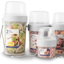 엔템 이유식보온통 보온 죽통 유아 샐러드 도시락통, 02)L_(310ml x 360ml)