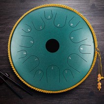 오션드럼 Luru 핸드 디스크 드럼 handpan 악기 전문 학년 좋은 Mr Xuanyin 탄화 중공 컬러, 14/Advanced Handpan T-Handpan