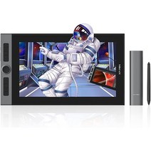 XPPen 액체 탭 액정 펜 태블릿 15.4 인치 9mm 두께 X3 칩 탑재 펜 133% sRGB 풀 라미네이트 가공 8개 단축키 필압 검지 온라인 수업 일러스트 Artist Pro 16, 한개옵션0