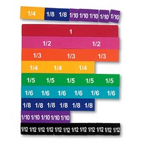 러닝리소스 자석 분수 타일 Magnetic Rainbow Fraction Tiles