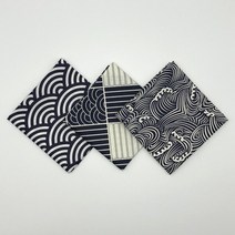 에티켓손수건 매너 땀 일본 대형 무지 손수건 스카프 선물 식 큰 면 보자기 고전 전통 파도 구름 격자 인쇄 다용도