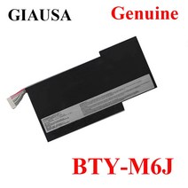 노트북배터리호환용호환용 BTY-M6J MSI GS63VR GS73VR 6RF-001US BP-16K1-31 9N793J200 태블릿 PC MS-17B1, 한개옵션0