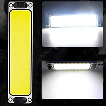 car interior light 108smd 12v-24v cob readling light led panel light bulb car dome light 방수 자가 접착, 108led 24.8x6cm