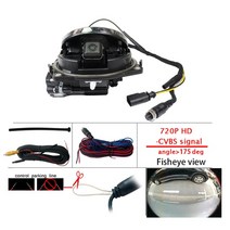 차량용후방카메라 폭스 바겐 배지 스마트 플립 로고 후면보기 카메라 VW 골프 Passat CC B6 EOS T-roc Mago, 03 for sonyccd 180deg_03 B8