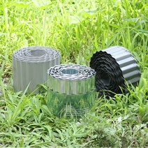 21세기트랜드 튼튼 화단분리 철재 잔디엣지, 튼튼 철재 잔디엣지, 다크그레이 7.5X1000