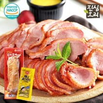 진심오리 유황먹은 훈제오리 300gx8팩(2.4kg)+소스증정, 기타, 단품, 기타