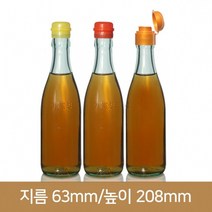 유리병 청참기름300ml, 노랑, 1개