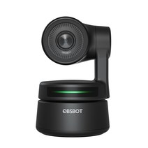 웹캠 화상카메라 트래킹카메라 Obsbot-Tiny 1080P 풀 HD 60FPS 웹 AI 추적 자동 프레임 2 축 짐벌 캠 노트북 줌 유튜브 스카이프, 단일옵션