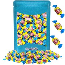 [피치파다] Dubble Bubble Chewing Gum Balls 과일 맛 오리지널 ampamp 혼합 캔디 뷔페 간식 코셔 인증 파브 개별 트위스트 포장오리지널 더블 버블 하프, [02] 5파운드(대량), [01] 혼합과일더블버블