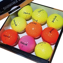 A등급 볼빅 로스트볼 골프공 9알 한박스, 1box, 컬러