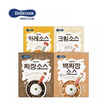 베베쿡 처음먹는 덮밥 소스, 4개, 크림