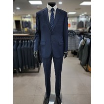 인디안 웰메이드 남성 간절기 모100% 네이비 정장세트MAN GAWS 2211