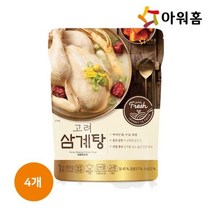 아워홈 고려 삼계탕 닭한마리 800g 4개 28370119, 1.단일옵션
