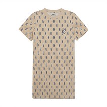 여성 클래식 모노그램 반팔 원피스 BOS L.Beige