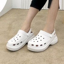 제이라인 여성용 투웨이 통굽 펀칭 키높이 슬리퍼 JLSR0909