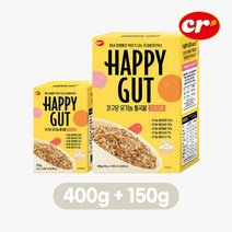 [해피갓] 갓구운 유기농 통곡물 크리스피 시리얼 세트, 150g + 400g