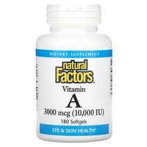 내추럴팩터즈 대구간유 비타민a 3000mcg, 1개