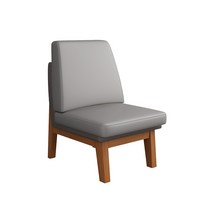 스타벅스 인테리어 우드슬랩 카페테이블 나무 원목 식탁 테이블 책상, A 프리미엄 그레이 싱글 소파