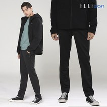 [ELLE] 남성 어텀 트레이닝 팬츠 블랙