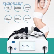얼굴리프팅마사지기 부항 마사지 레트 물리 치료 기계 Tecar Khz 인디바 고주파 장치 휴대용 디아테미아 프로 무게추 감소, 2.110V - Eu 플러그