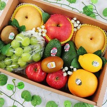 프리미엄 애플망고 용과 선물세트 명절 과일 선물세트 보자기포장 선물포장 과일바구니 설날, 애플망고선물세트