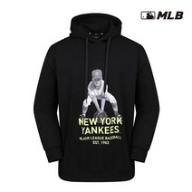 MLB 공용 뉴욕양키스 앞픽쳐링 오버핏 31HDE2011 black