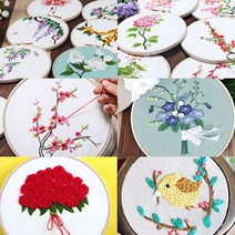 상세페이지참조 프랑스자수 패키지, 24.프랑스자수벚꽃지갑9cm